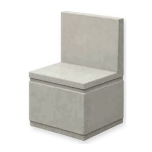 Bancas en Concreto 60x60 con Respaldar – MAEW